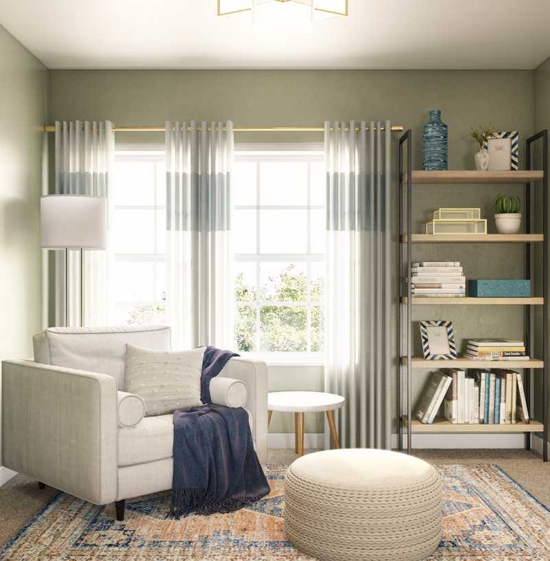 Transitional Bedroom Design by Havenly Interior Designer Allison