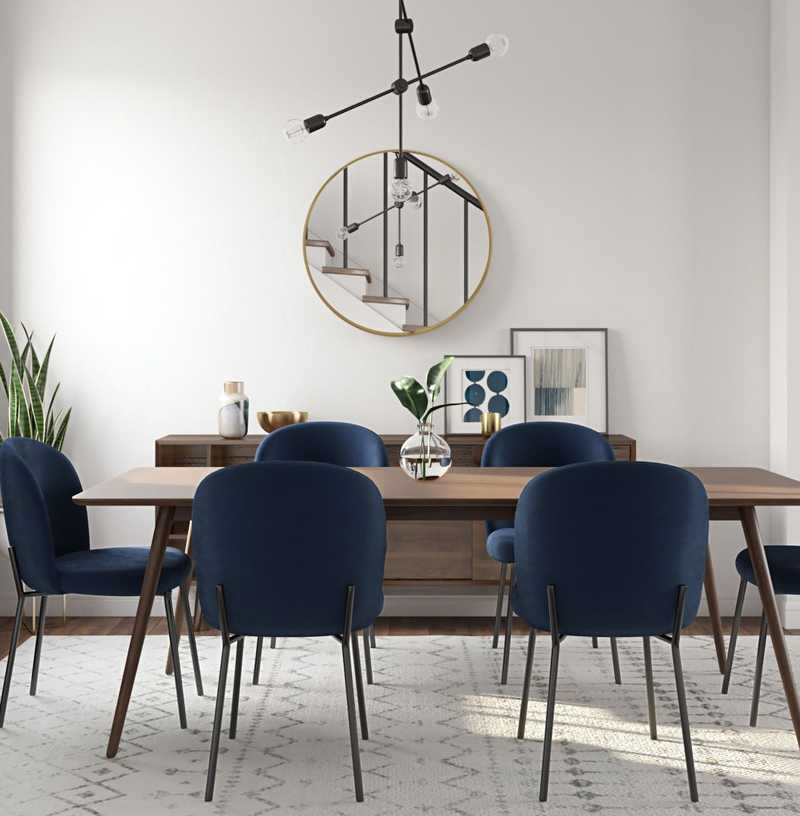 Midcentury Modern Dining Room Design by Havenly Interior Designer Allison