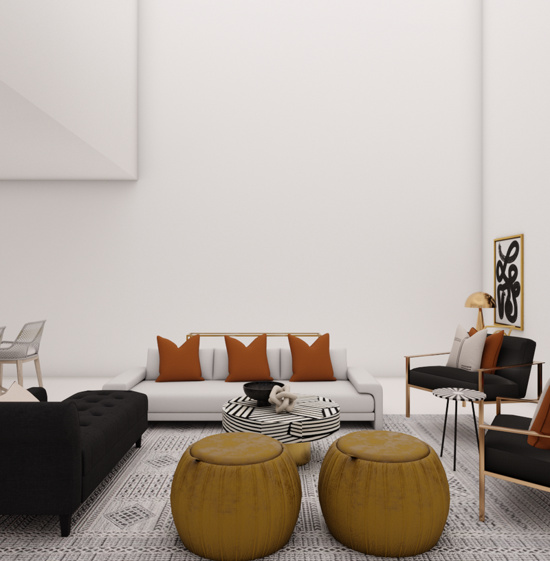 Midcentury Modern, Scandinavian Dining Room Design by Havenly Interior Designer Maria