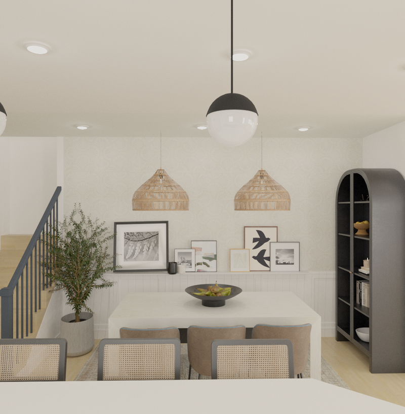 Transitional, Classic Contemporary Kitchen Design by Havenly Interior Designer Rachel