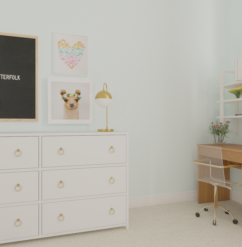 Contemporary, Eclectic, Bohemian, Coastal Bedroom Design by Havenly Interior Designer Danielle