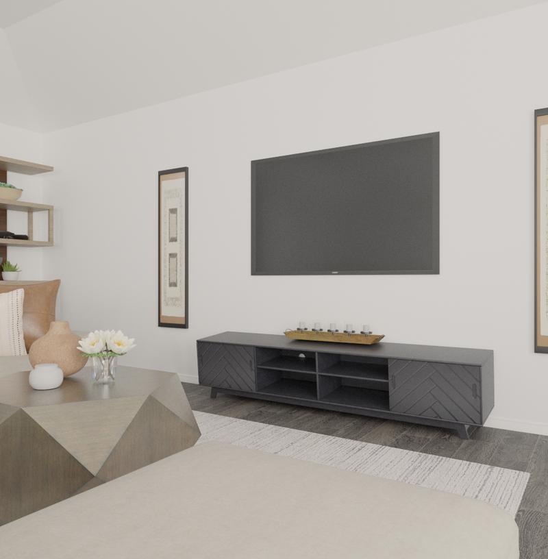 Contemporary, Modern, Industrial, Farmhouse Dining Room Design by Havenly Interior Designer Danielle