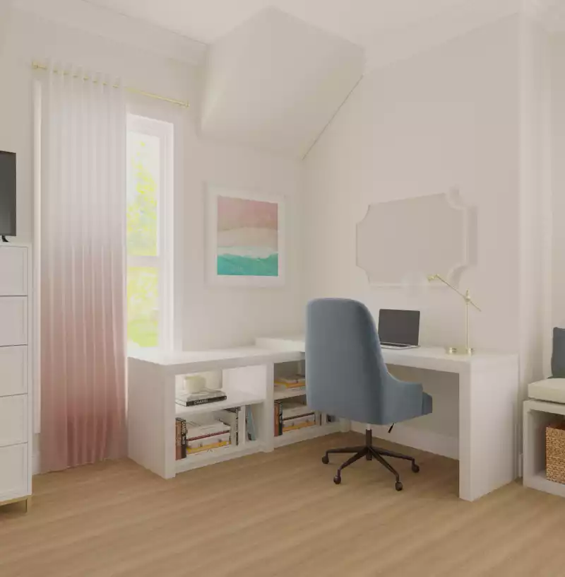 Classic, Traditional, Minimal Dining Room Design by Havenly Interior Designer Maura
