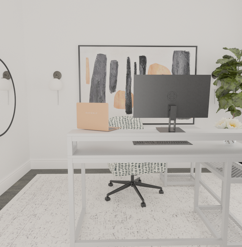 Contemporary, Modern Office Design by Havenly Interior Designer Danielle