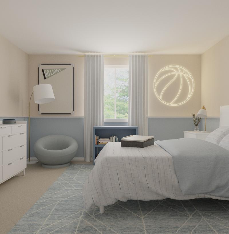 Contemporary, Modern, Classic Bedroom Design by Havenly Interior Designer Jamie