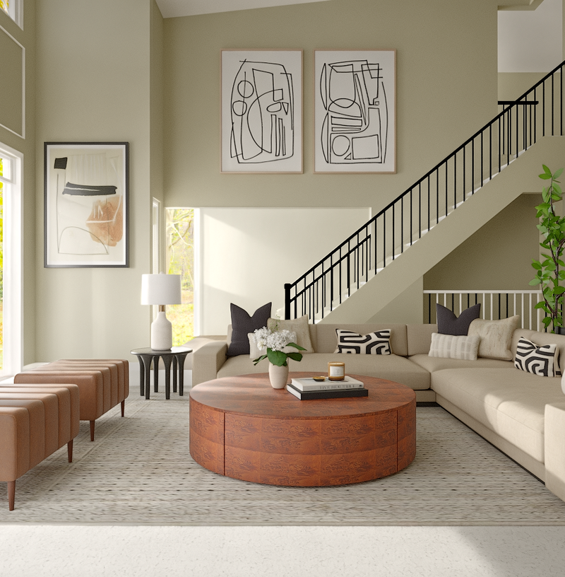 Modern, Traditional, Transitional Playroom Design by Havenly Interior Designer Maura