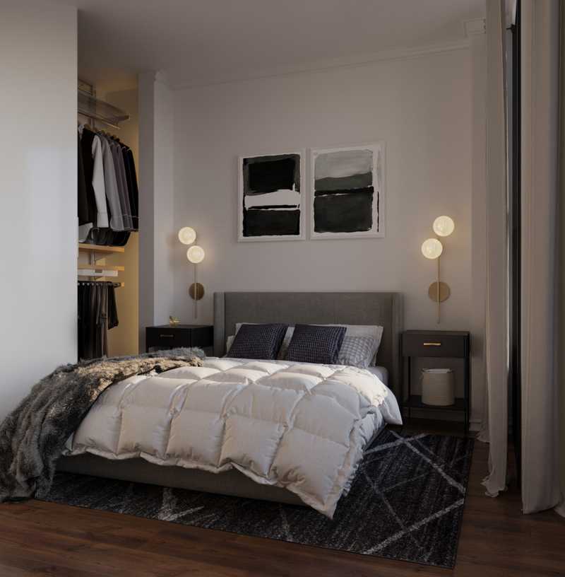 Modern, Minimal Bedroom Design by Havenly Interior Designer Jennifer