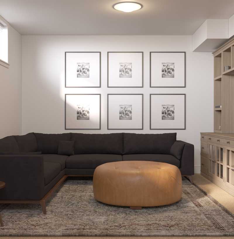 Midcentury Modern, Scandinavian Not Sure Yet Design by Havenly Interior Designer Kayla