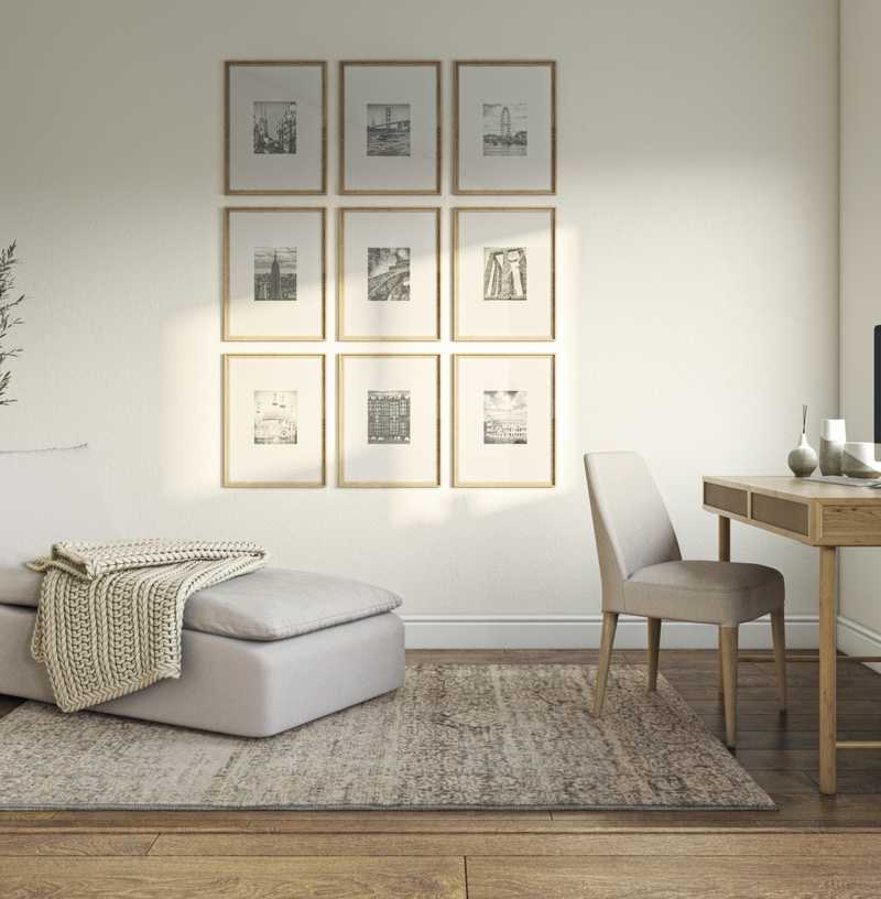 Bohemian, Farmhouse, Transitional Bedroom Design by Havenly Interior Designer Emilee