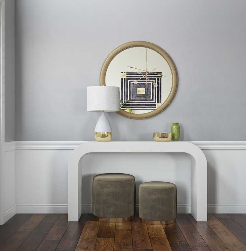 Modern, Glam Living Room Design by Havenly Interior Designer Allison