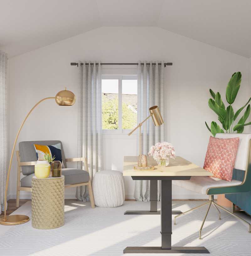 Eclectic, Bohemian, Midcentury Modern Other Design by Havenly Interior Designer Mikaela