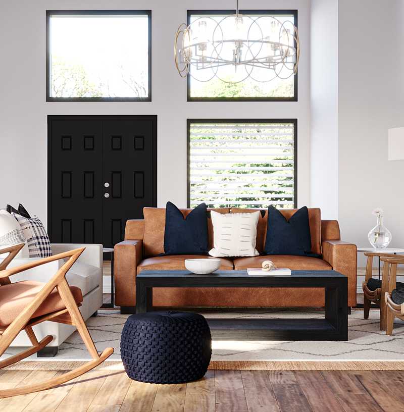 Modern, Bohemian, Farmhouse, Rustic Not Sure Yet Design by Havenly Interior Designer Abi