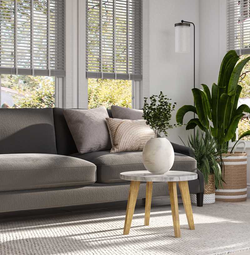 Modern, Farmhouse Living Room Design by Havenly Interior Designer Sydney