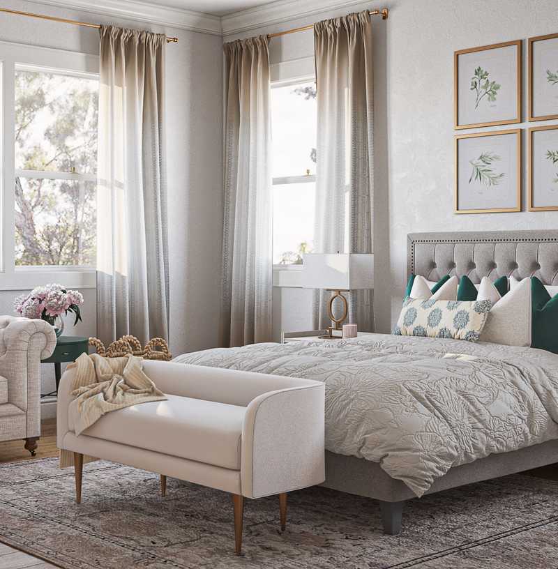 Classic, Traditional Bedroom Design by Havenly Interior Designer Anna