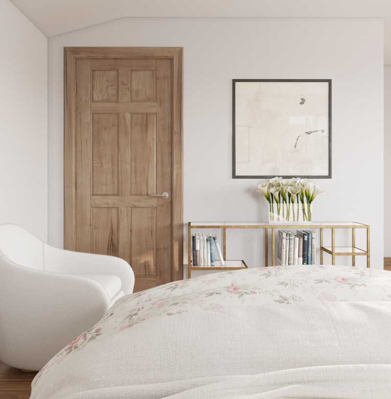 Coastal, Traditional, Farmhouse Bedroom Design by Havenly Interior Designer Karen