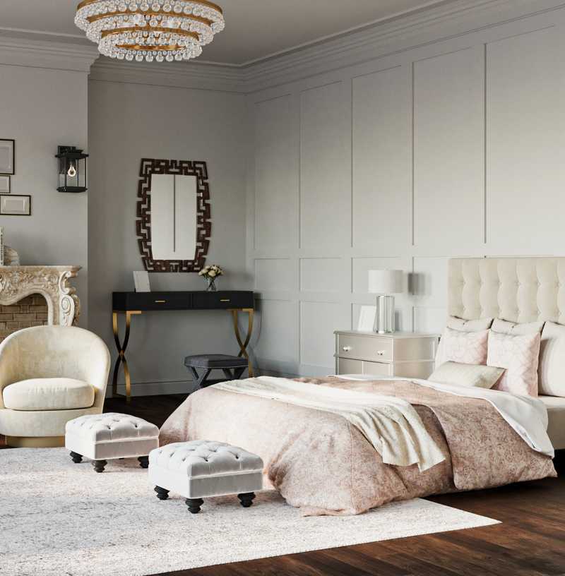 Glam, Preppy Not Sure Yet Design by Havenly Interior Designer Brianna