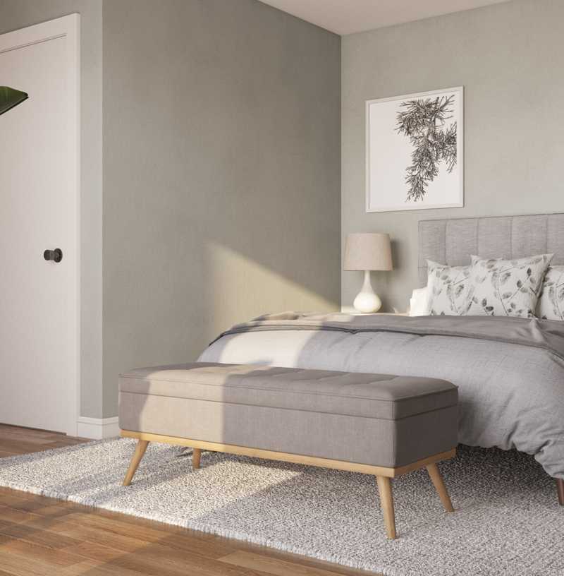 Contemporary, Bohemian, Scandinavian Bedroom Design by Havenly Interior Designer Alison
