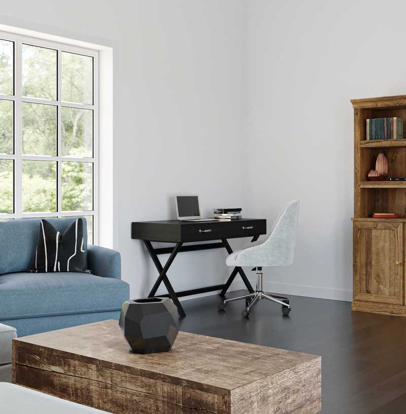 Midcentury Modern, Scandinavian Living Room Design by Havenly Interior Designer Caitlin