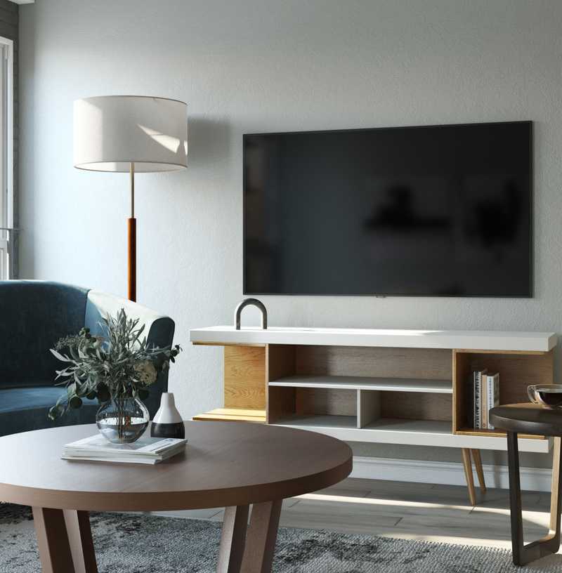 Modern Living Room Design by Havenly Interior Designer Astrid