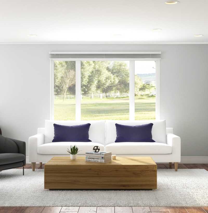 Glam Living Room Design by Havenly Interior Designer Sawyer