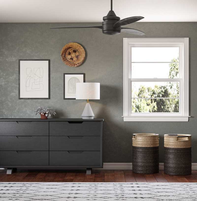 Contemporary, Modern, Bohemian, Farmhouse, Midcentury Modern, Minimal Bedroom Design by Havenly Interior Designer Kylie