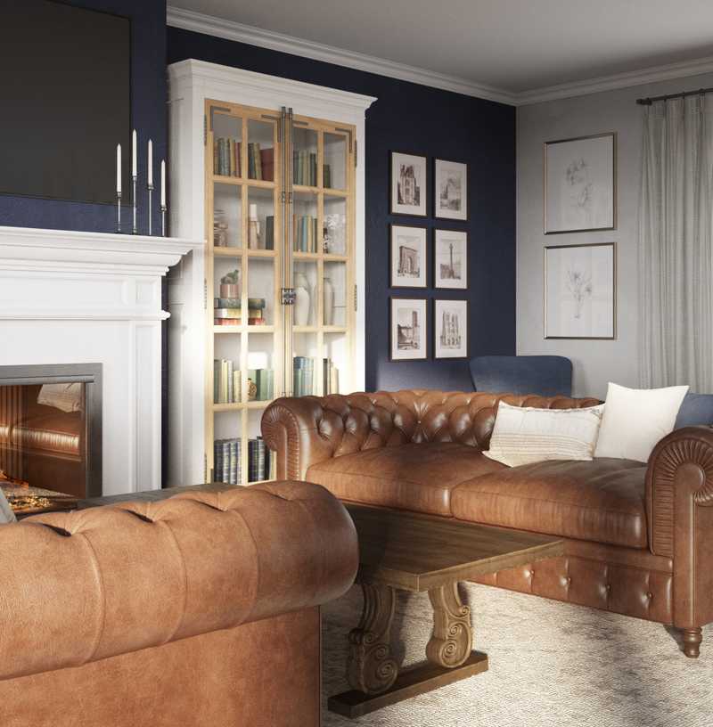 Modern, Classic, Traditional Living Room Design by Havenly Interior Designer Stacy