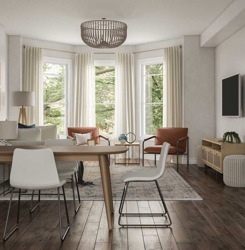 Classic, Traditional Living Room Design by Havenly Interior Designer Nicole