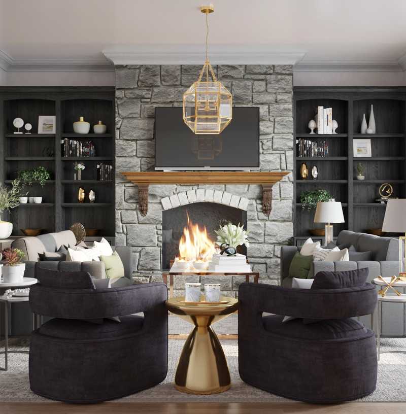 Living Room Design by Havenly Interior Designer Kamila