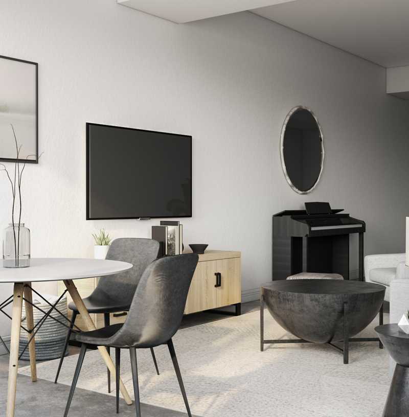 Modern, Minimal, Scandinavian Living Room Design by Havenly Interior Designer Caitlin