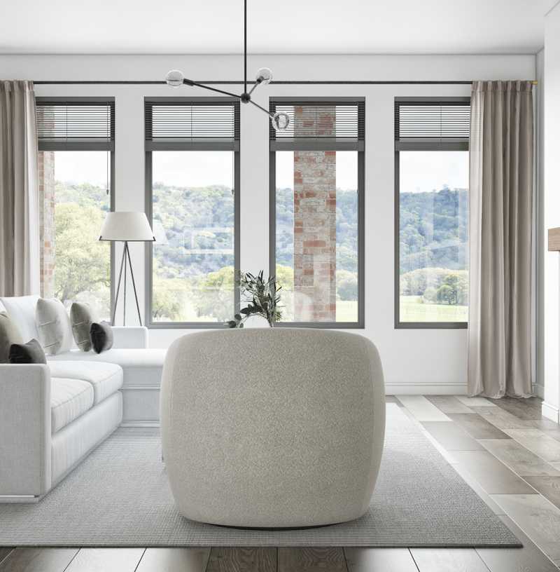 Modern, Minimal, Classic Contemporary, Scandinavian Living Room Design by Havenly Interior Designer Katherine