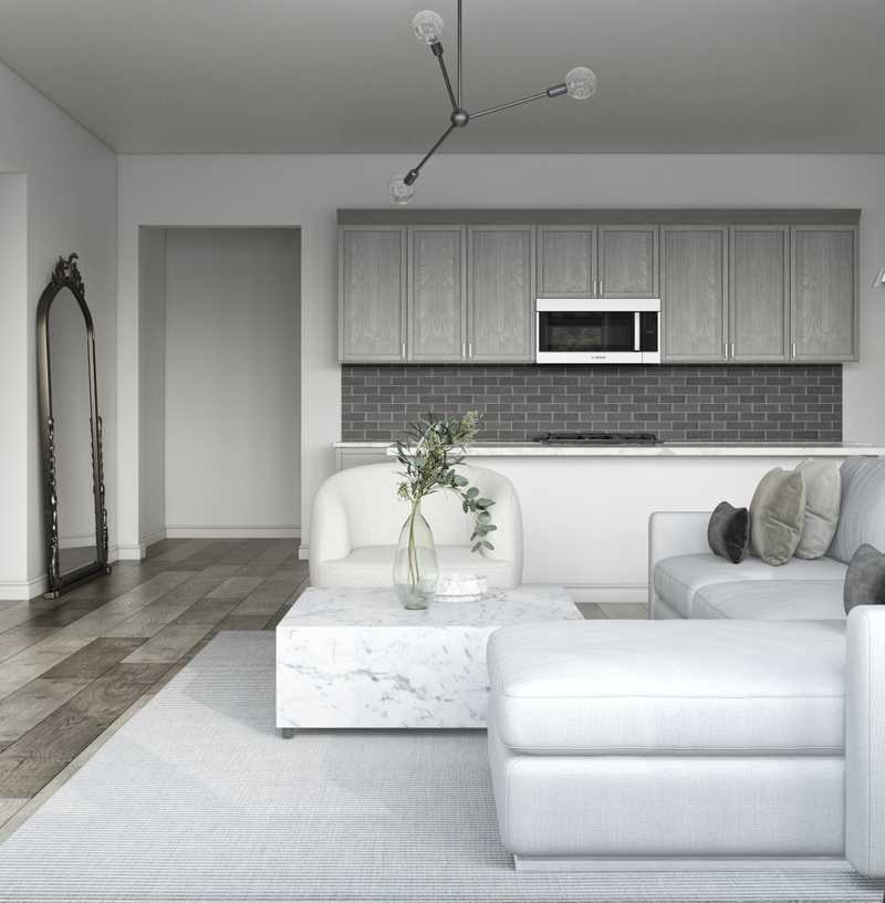 Modern, Minimal, Classic Contemporary, Scandinavian Living Room Design by Havenly Interior Designer Katherine