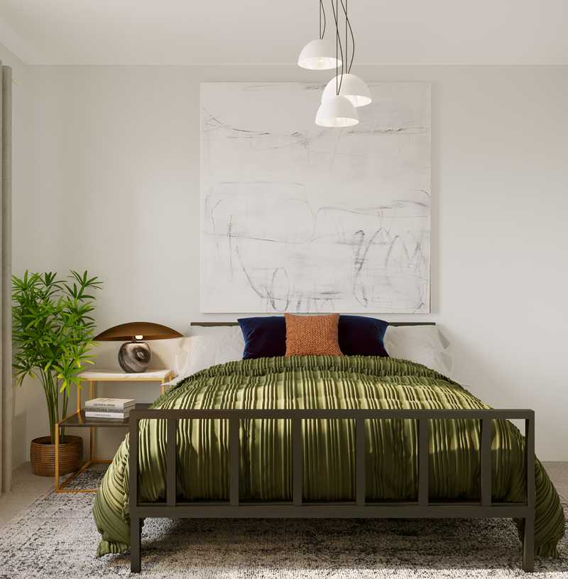 Contemporary, Modern, Industrial, Minimal Office Design by Havenly Interior Designer Freddi