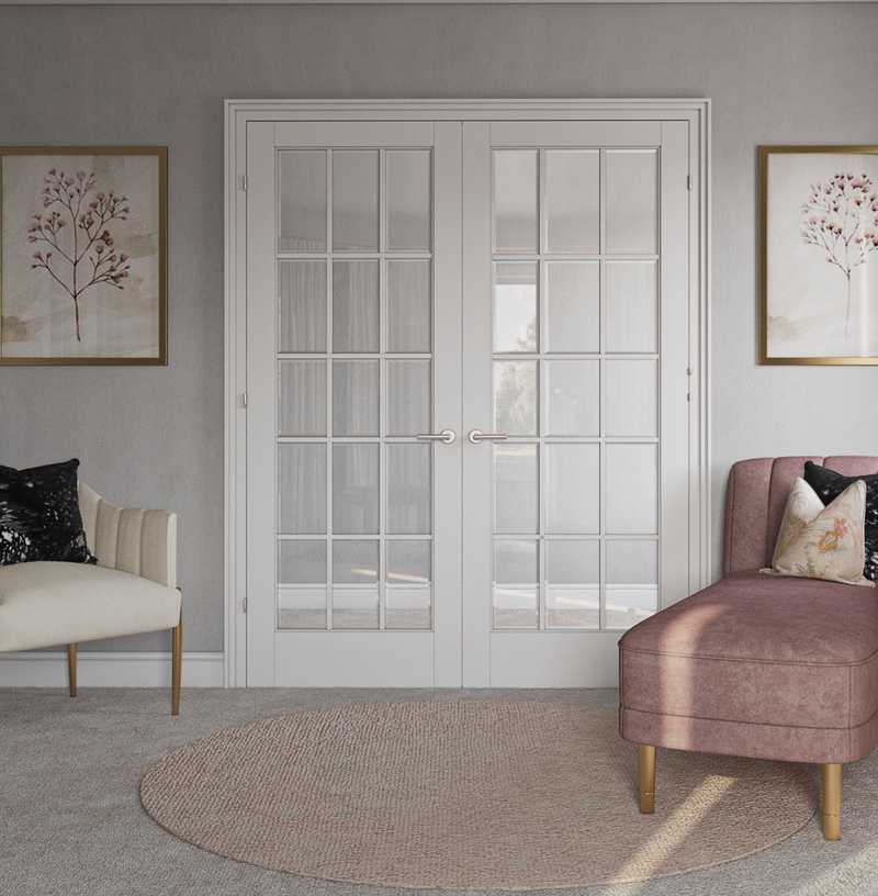 Classic, Glam Not Sure Yet Design by Havenly Interior Designer Erin