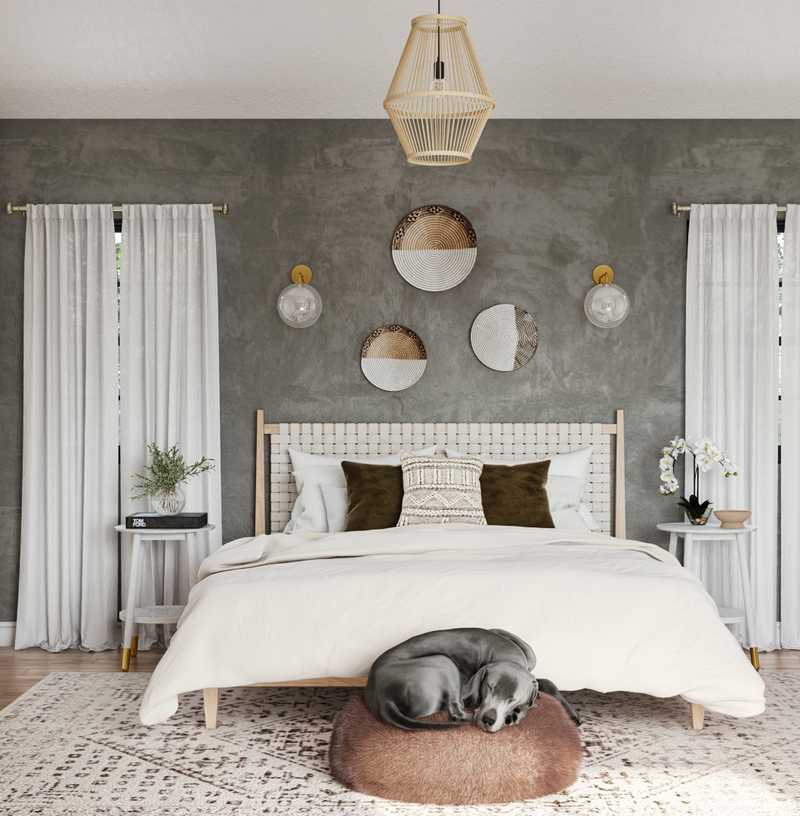 Minimal, Scandinavian Bedroom Design by Havenly Interior Designer Ana