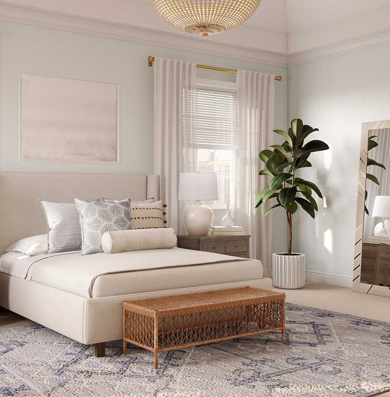 Modern, Classic, Coastal, Traditional, Transitional Bedroom Design by Havenly Interior Designer Elle