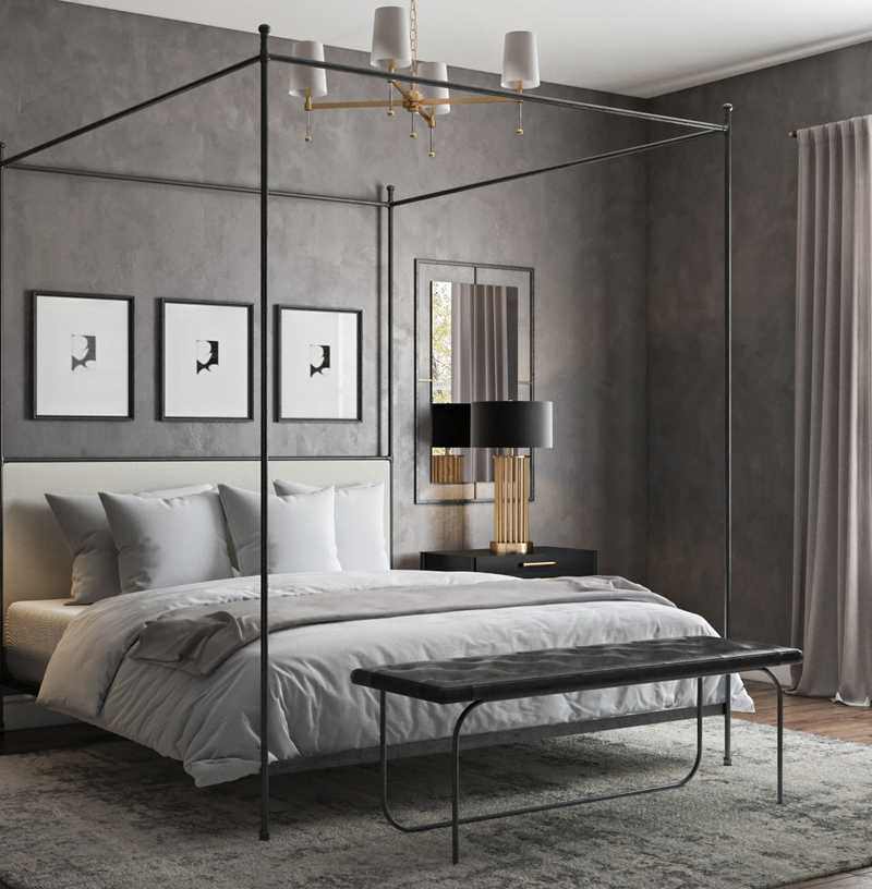 Modern, Classic Bedroom Design by Havenly Interior Designer Katherine