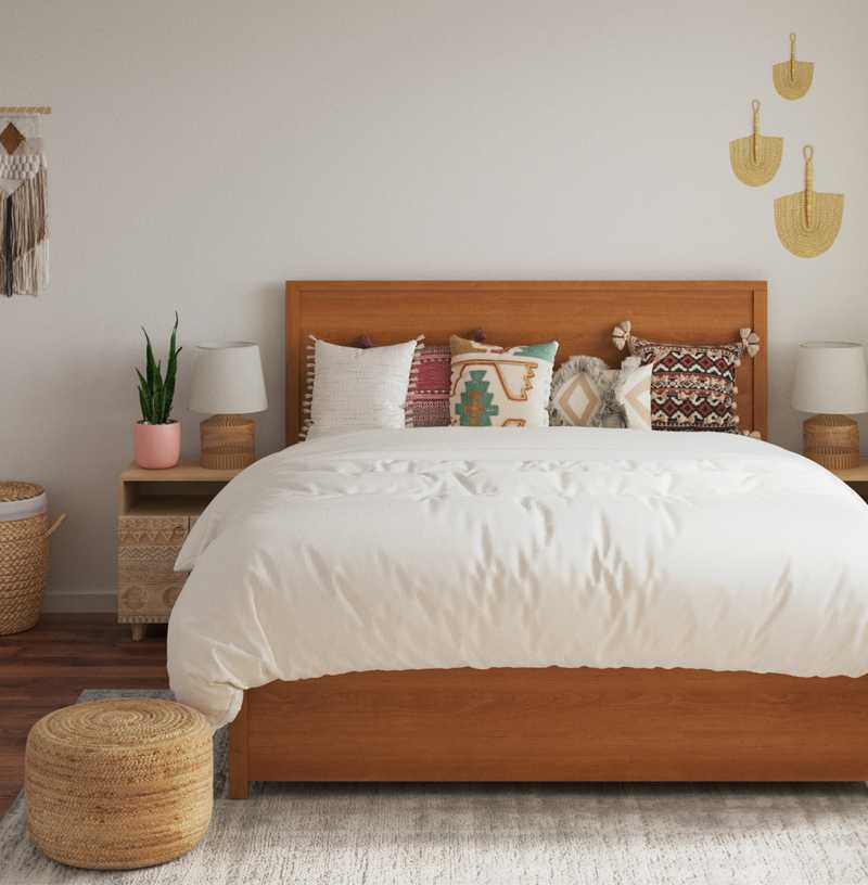 Eclectic, Bohemian, Global Bedroom Design by Havenly Interior Designer Sarice