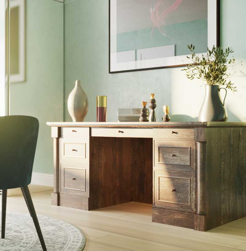 Eclectic, Traditional Dining Room Design by Havenly Interior Designer Claire