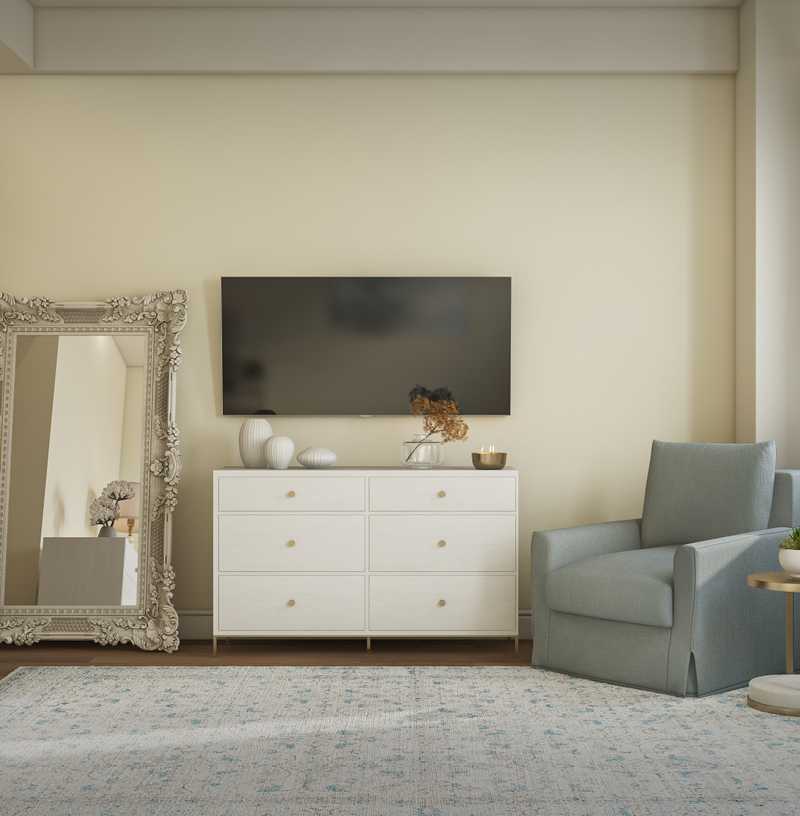 Modern, Classic, Glam, Transitional Bedroom Design by Havenly Interior Designer Cristina