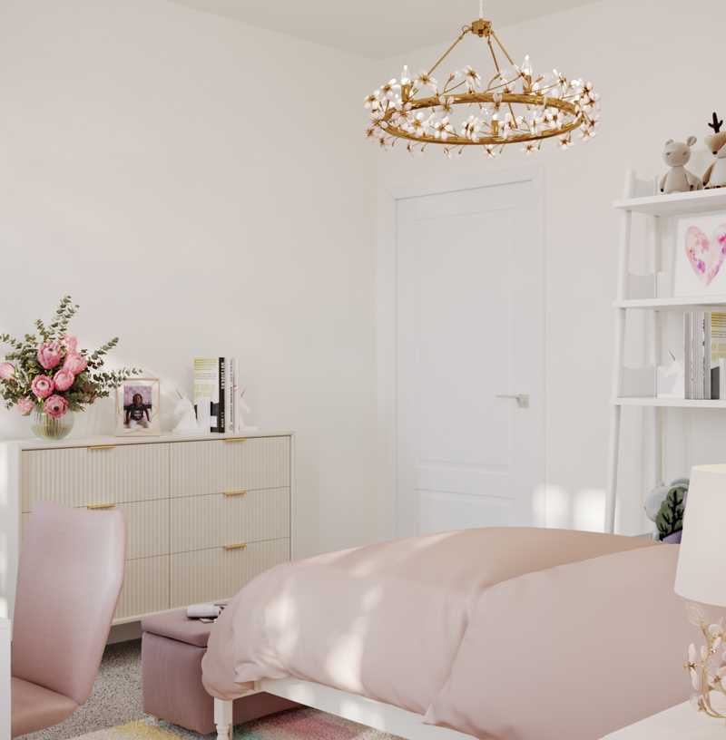 Classic, Eclectic, Glam, Classic Contemporary Bedroom Design by Havenly Interior Designer Carolina