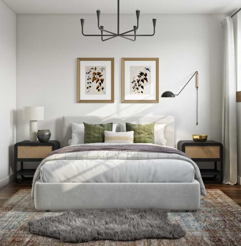 Modern, Classic, Eclectic, Transitional, Minimal Bedroom Design by Havenly Interior Designer Elle