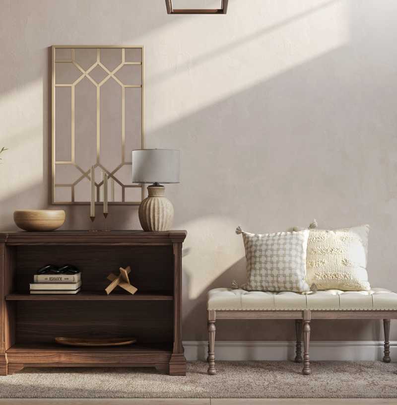 Contemporary, Farmhouse, Minimal Entryway Design by Havenly Interior Designer Daniela