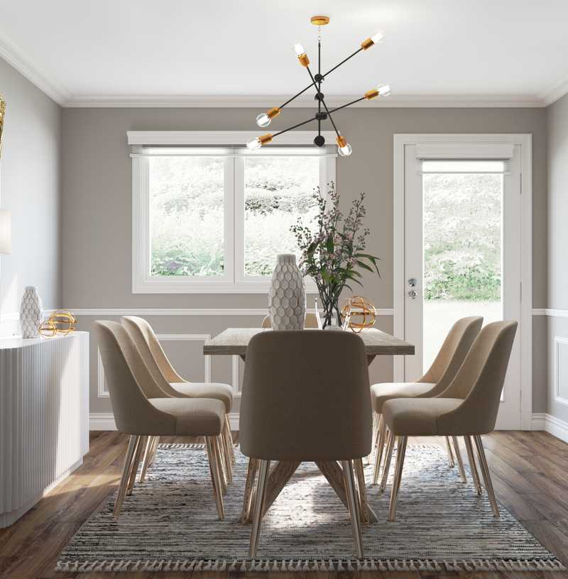 Contemporary, Modern Dining Room Design by Havenly Interior Designer James