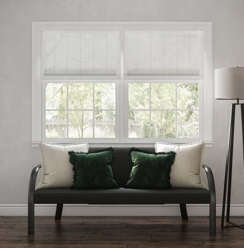Farmhouse, Rustic Office Design by Havenly Interior Designer Anna