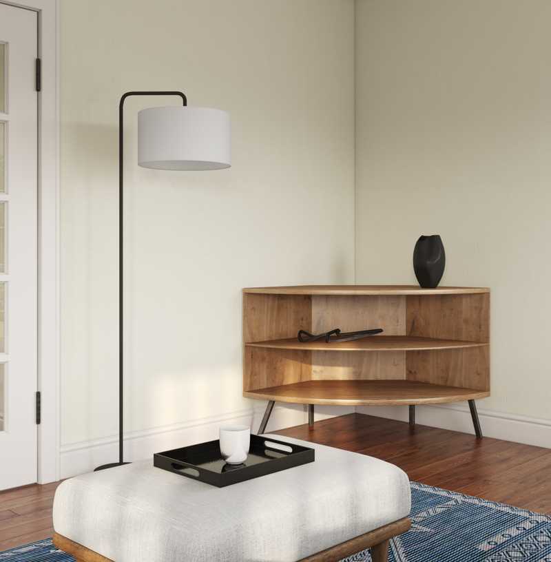 Modern, Industrial, Scandinavian Living Room Design by Havenly Interior Designer Jackie