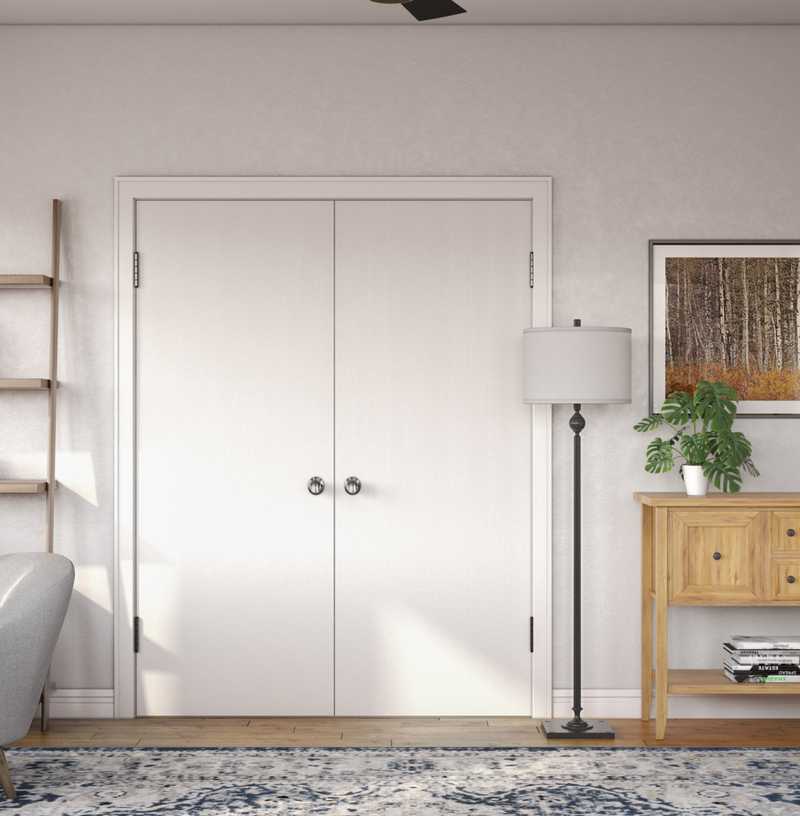 Modern, Farmhouse, Rustic Office Design by Havenly Interior Designer Karen