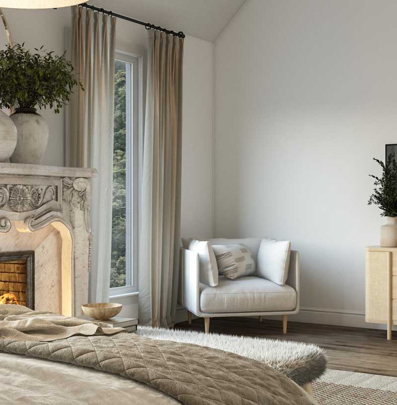 Minimal, Scandinavian Bedroom Design by Havenly Interior Designer Rebecca