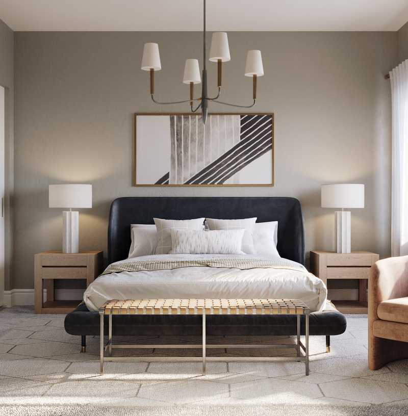 Modern, Classic Bedroom Design by Havenly Interior Designer Katherine
