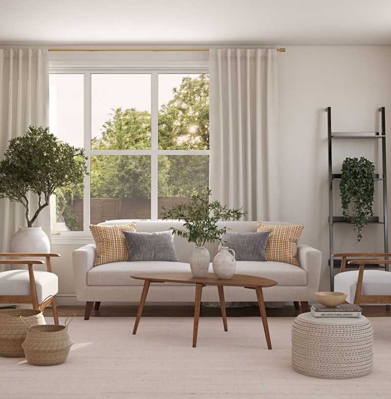 Minimal, Scandinavian Playroom Design by Havenly Interior Designer Rebecca