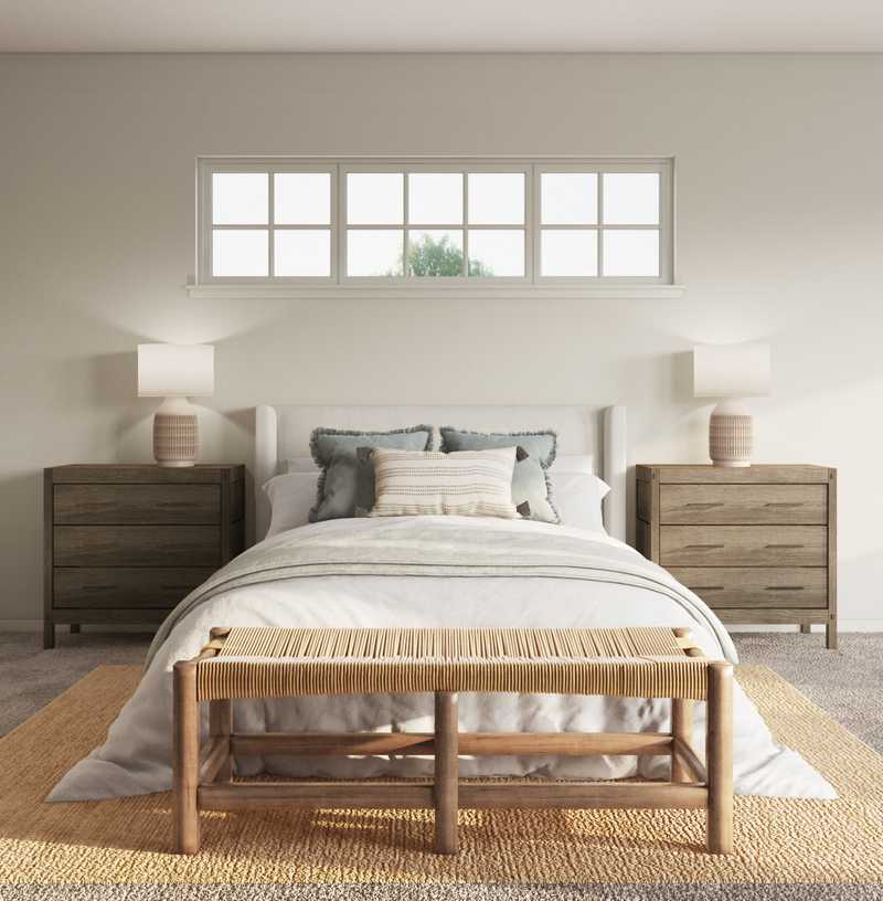 Modern, Farmhouse, Midcentury Modern Bedroom Design by Havenly Interior Designer Jennifer